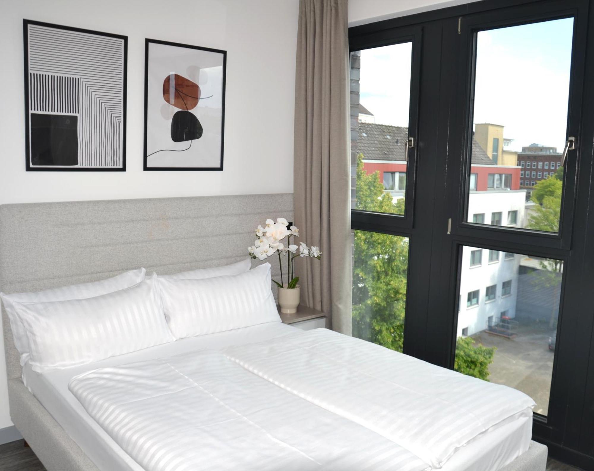 Novera Aparthotel Hamburk Pokoj fotografie